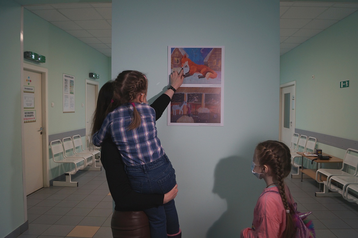 Волонтерский проект по арт-терапии реализован в Архангельской областной детской больнице