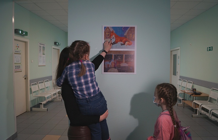 Волонтерский проект по арт-терапии реализован в Архангельской областной детской больнице
